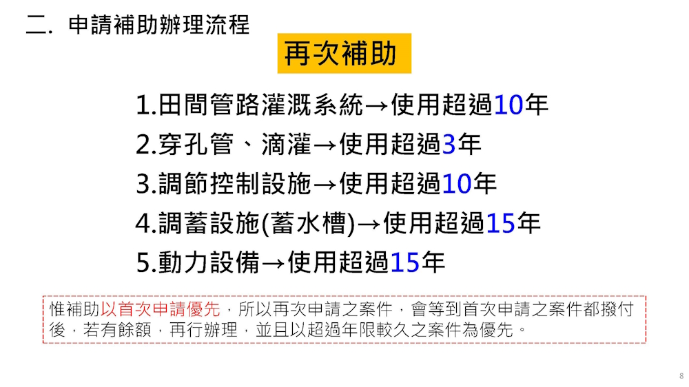 113年管路灌溉補助說明8