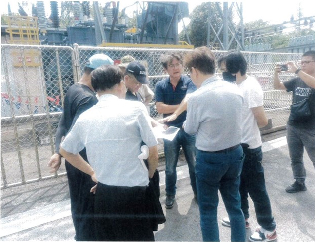 處長張麒瑋會同台電楊經理及農工中心討論灌溉水源計畫方案