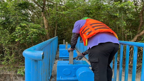 水門升降機構檢查