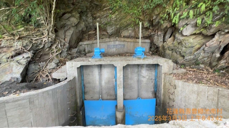 志學圳進水口水門巡檢