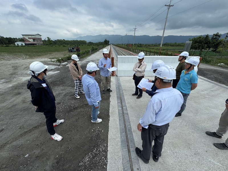 農水署工程督導小組至工地現場督導