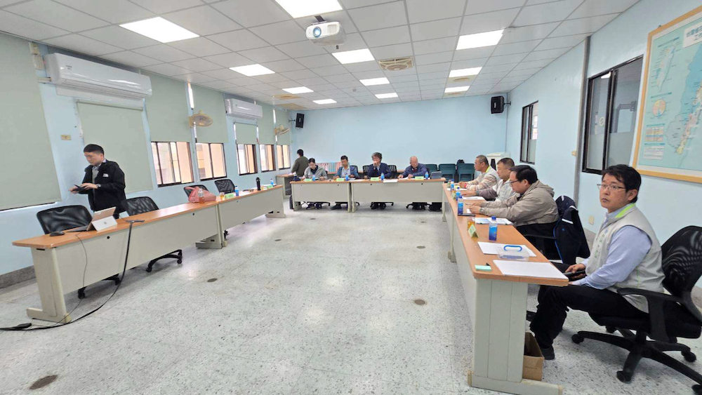 張麒瑋處長主持「農田水利設施管理及水門抽檢作業」督導查核