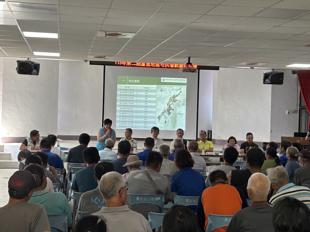 黃議員表示農友萬一若遇休耕事宜，縣府及公所會配合辦理補助措施