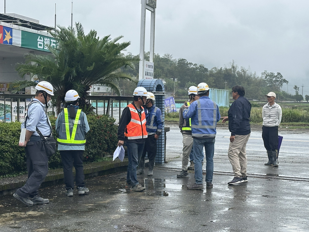 研議富里工作站前台九線中央分隔島設置迴轉開口供車輛通行