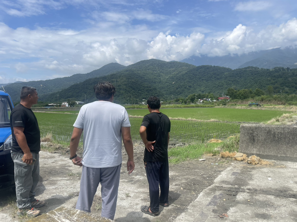 富里圳富里地方2主給鳳凰颱風災害復建工程-會後至施工地點勘查(8月13日)