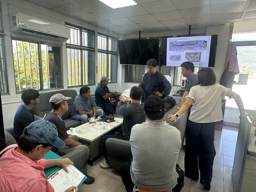 秋林圳幹支分線薇帕颱風災害復建工程-討論施工事項(8月6日)