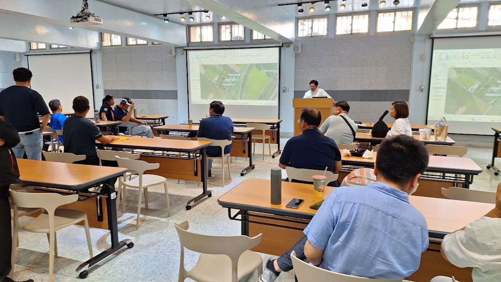 農工中心詹皇祥副研究員說明計畫事項