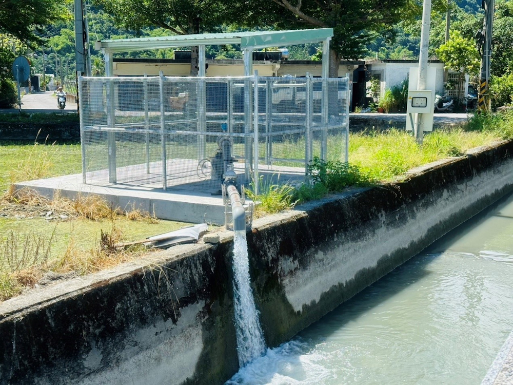 啟用太平渠亢旱井補助灌溉用水