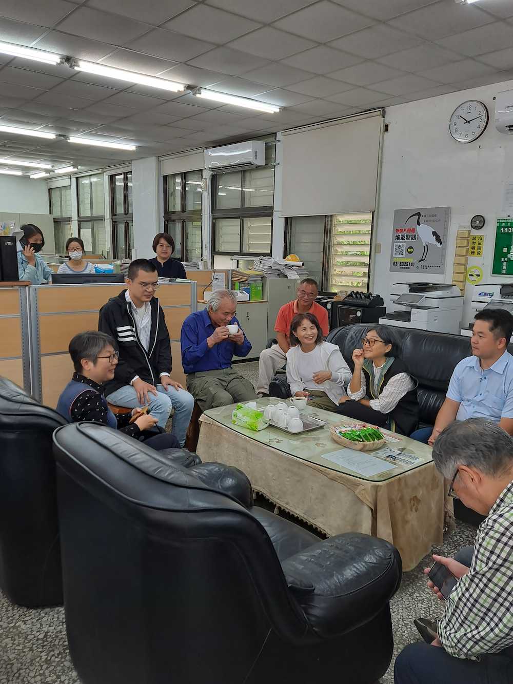 林業保育署花蓮分署南華工作站討論