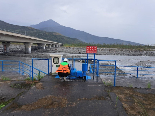 光復站-大安圳幹線進水口水門-巡檢