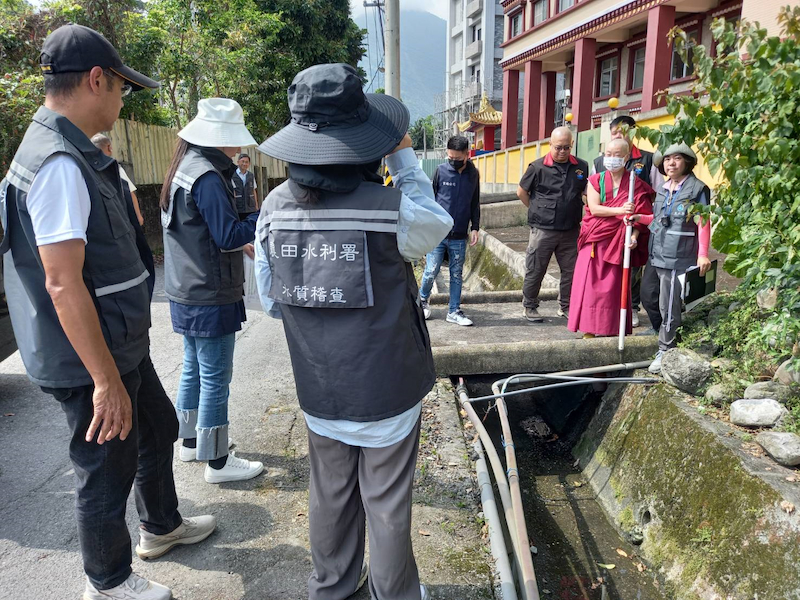 吉安圳水源支線灌排系統稽查