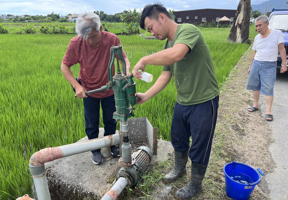 佳林圳2幹線1支線抽水機維修
