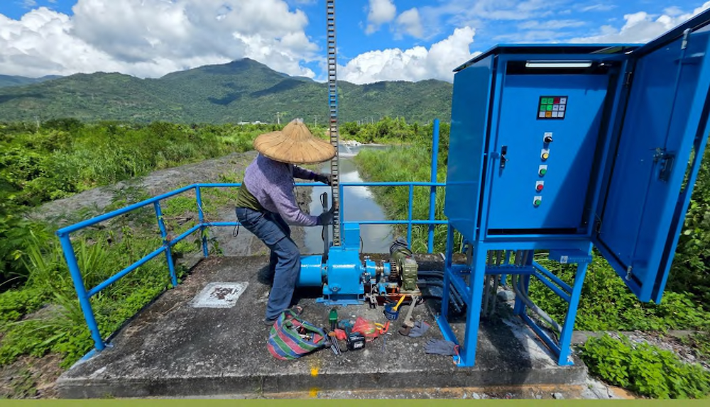 南富圳6幹線水門保養