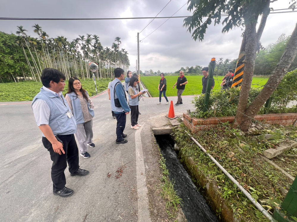 吉安圳1幹線等灌排系統稽查