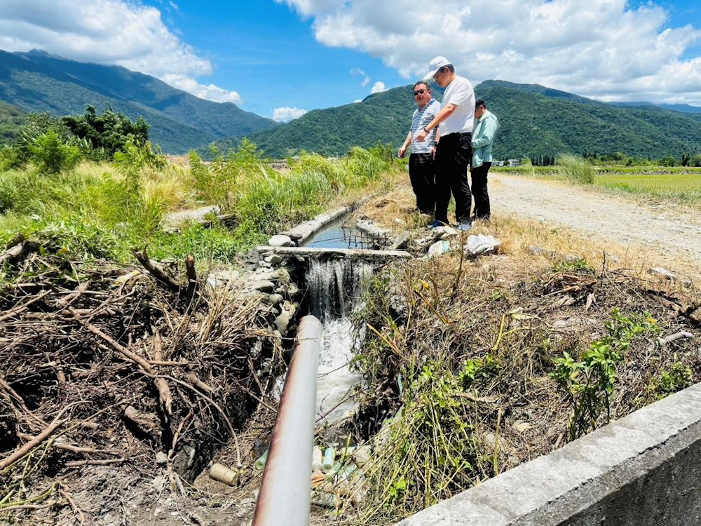 引長良圳排水之餘水接管回至灌溉渠道作迴水使用