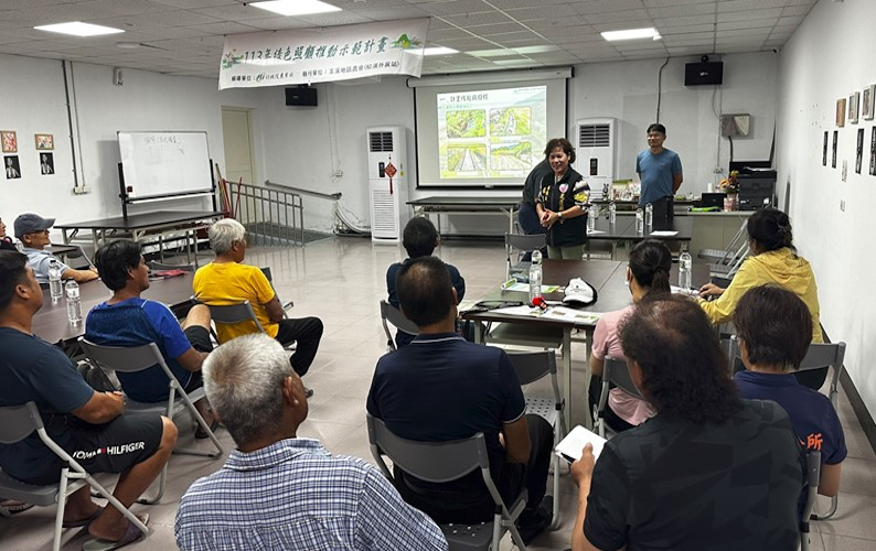 林議員玉芬出席施工前說明會致詞