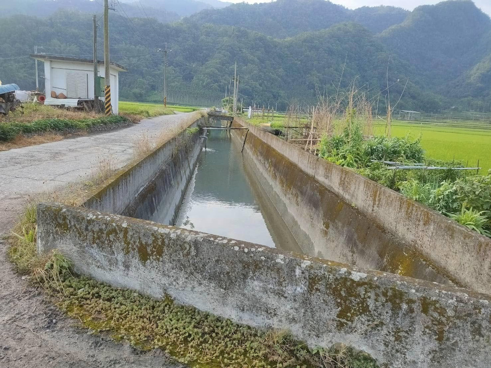 調水前灌溉用水量稀少