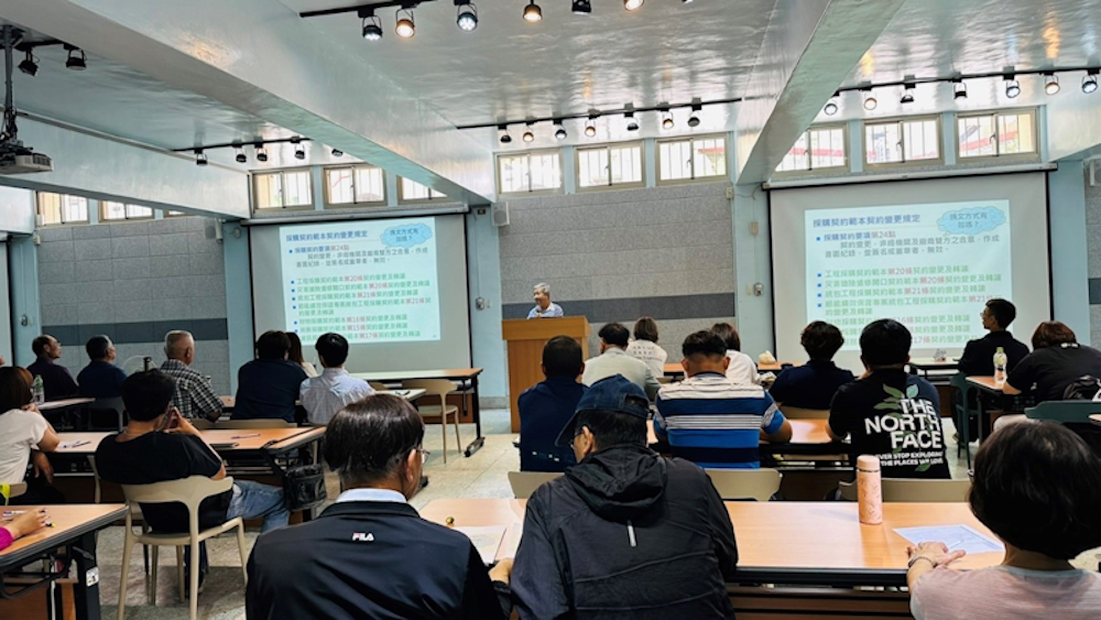 張錦川老師授課情形