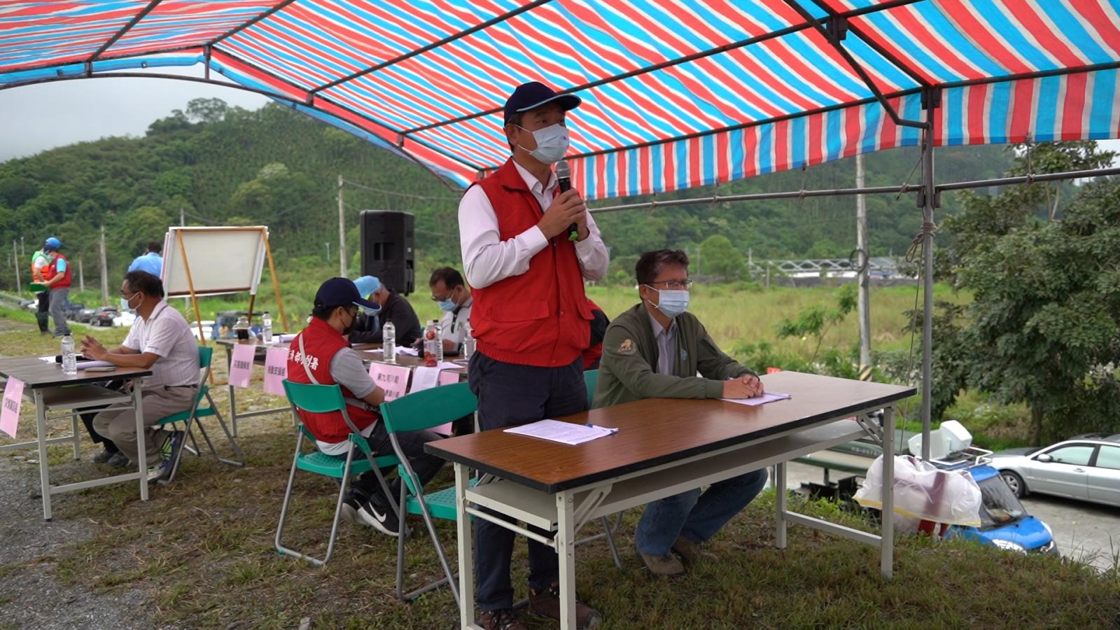 110年度花蓮溪與秀姑巒溪聯合防汛演練