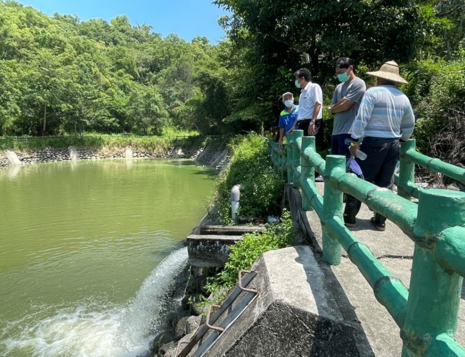 本處轄管鱸鰻潭遭民眾惡意放水致農民灌溉缺水一案