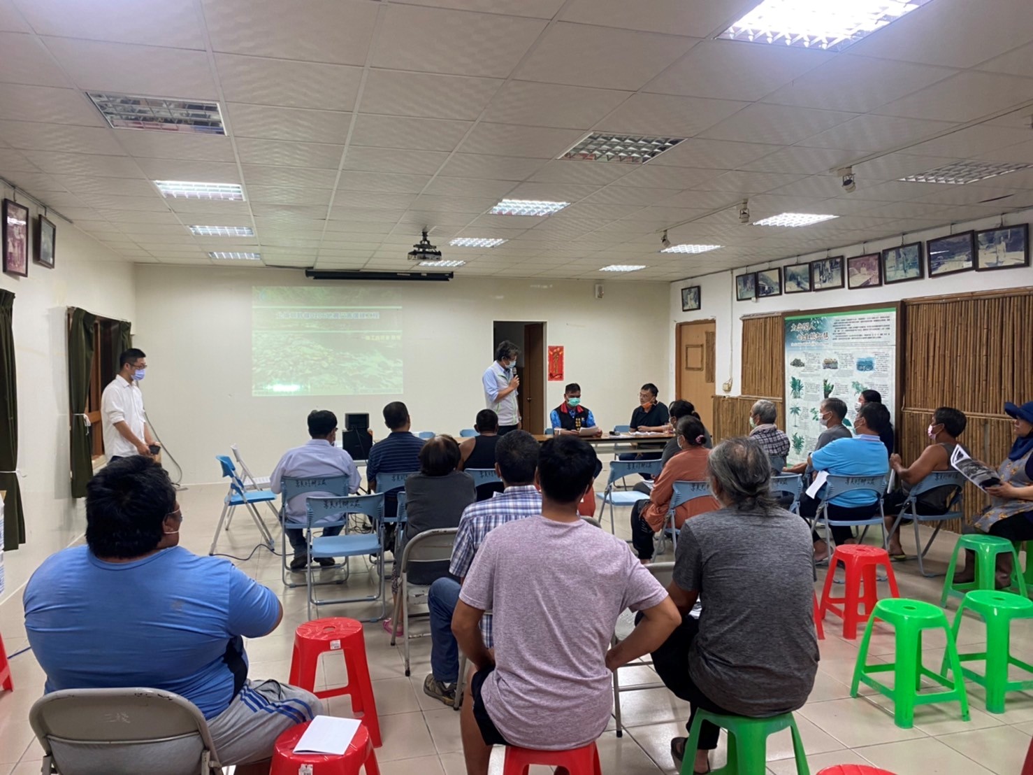 北埔圳幹線0206地震災害復建工程施工前說明會