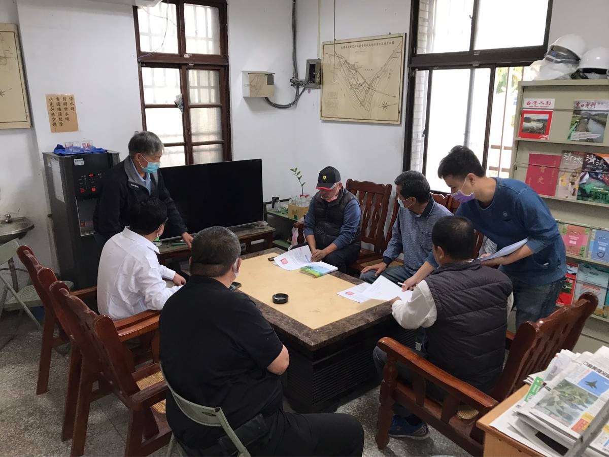 0206北埔圳復建工程停供水說明會2