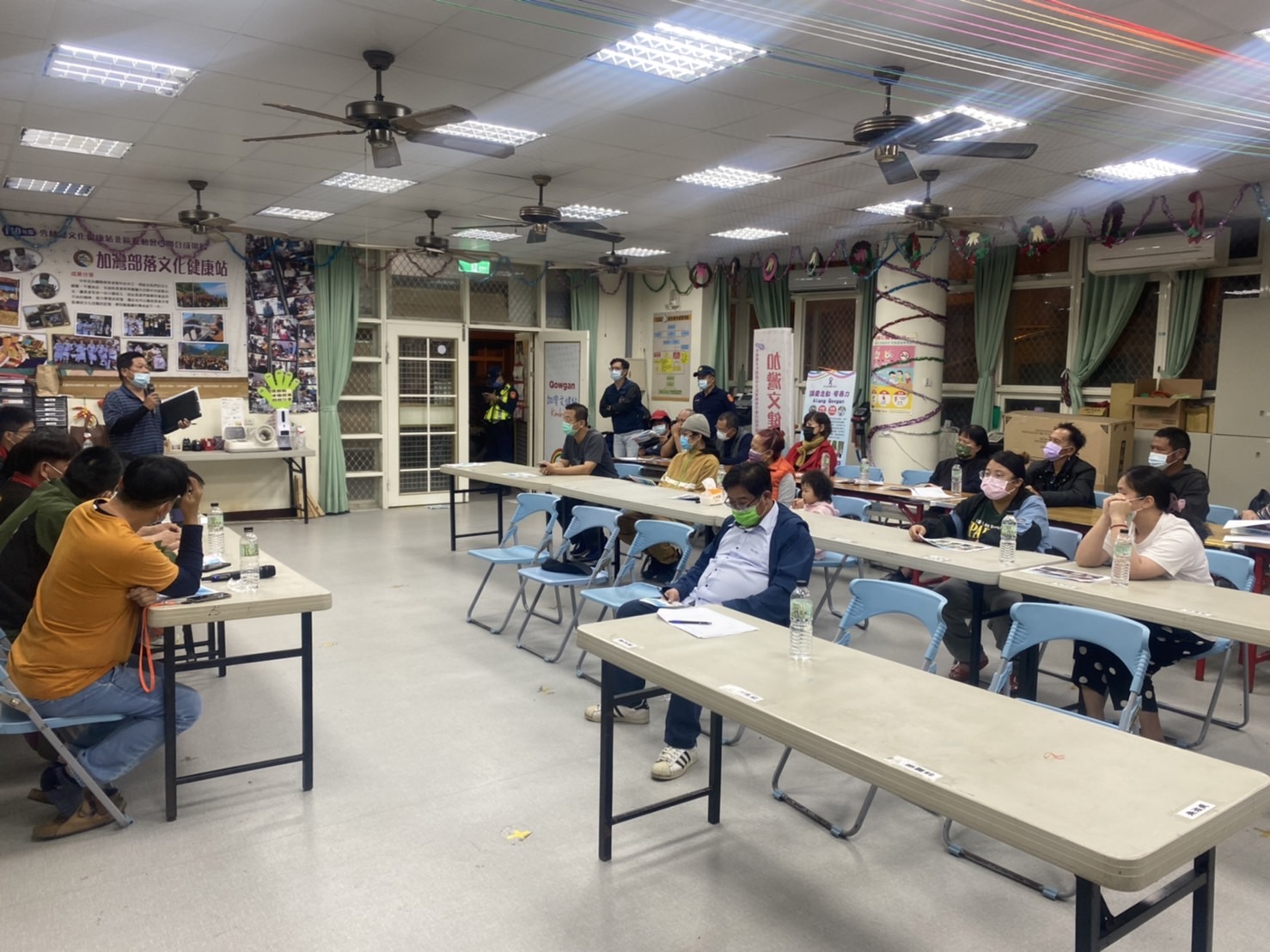 北埔圳幹線0206地震災害復建工程供停水說明會-加灣部落1