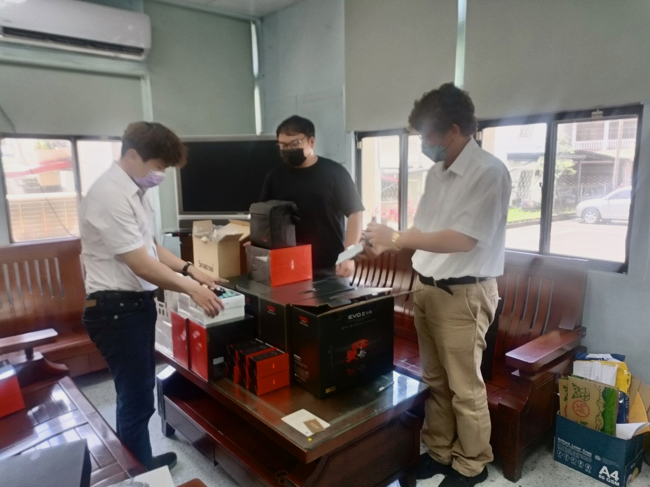 本處添購無人機航拍設備 擴大校正GIS圖資1