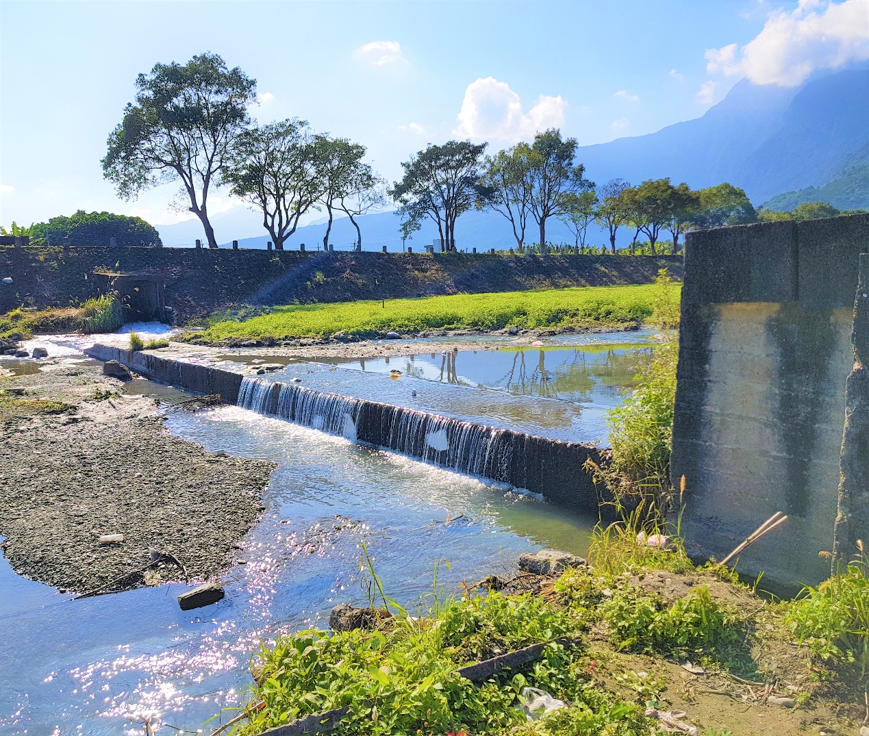 林田圳虹吸式圳道1