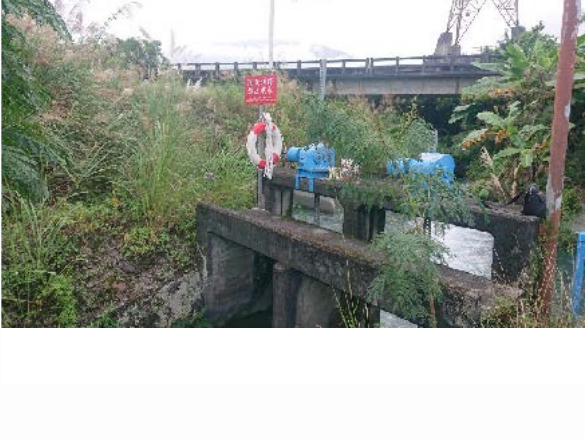 吉安大圳定點建置救生圈和繩索12處7