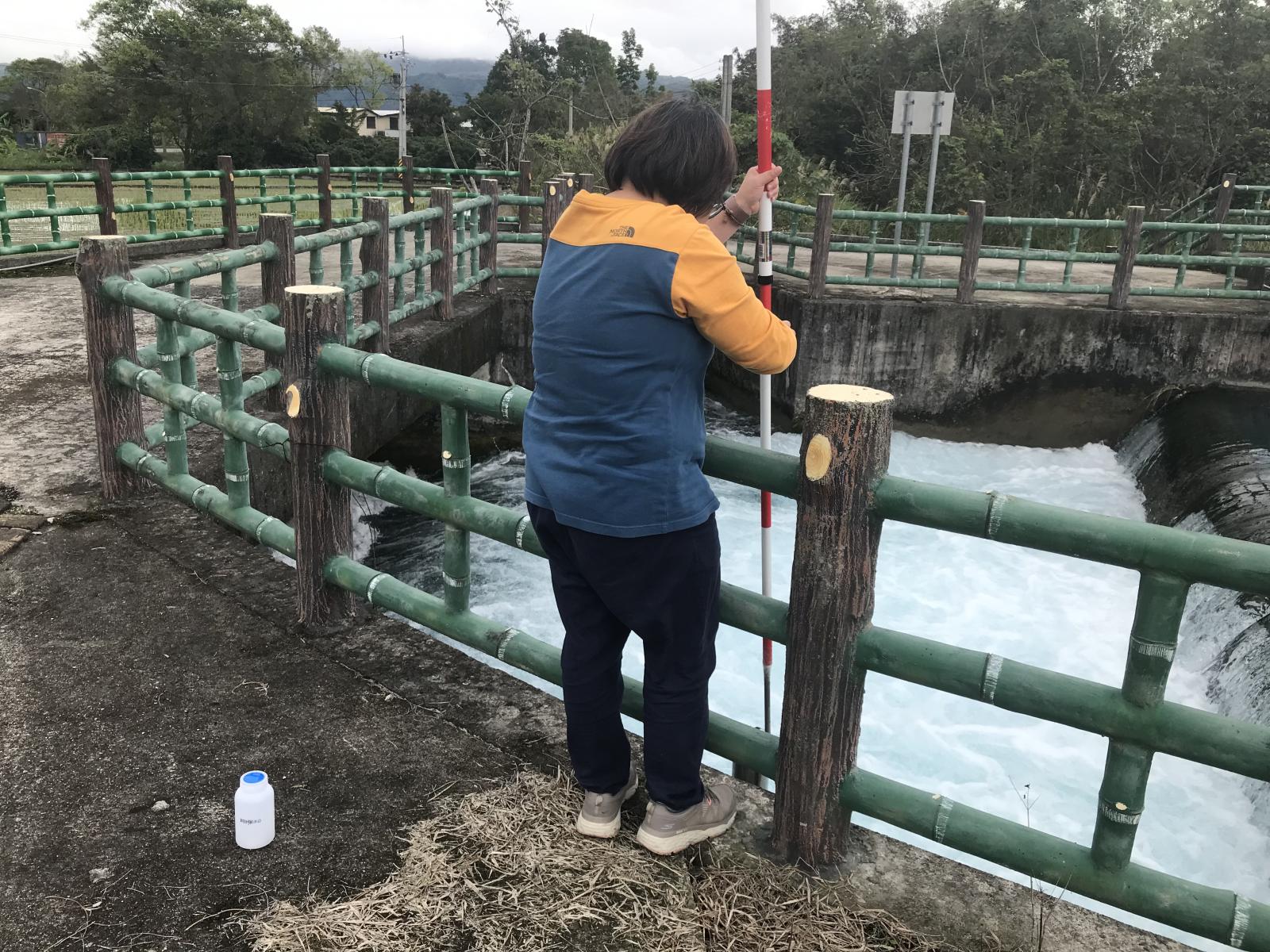 壽豐工作站豐田圳與志學圳水質巡檢作業2