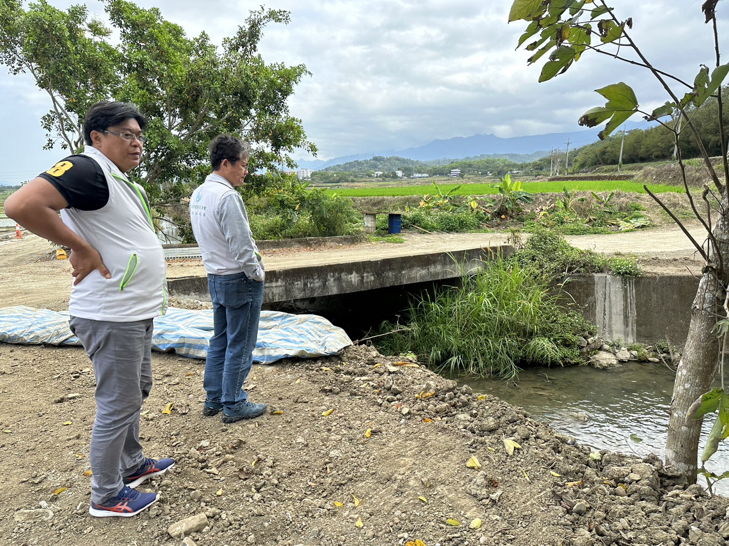 視察地點(一) 秋林圳1幹線倒虹吸工0918地震復建工程2
