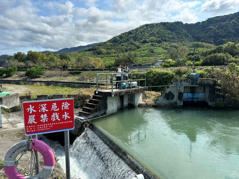 玉里站太平渠沉沙池圳路安全措施及全區綠美化會勘2