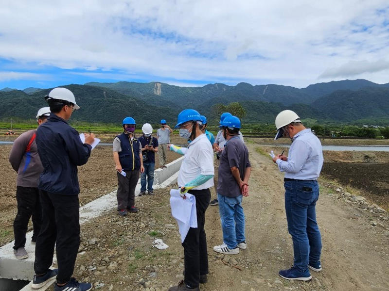農水署工程督導「太平渠灌區麻汝段0918地震復建工程(第2工區及第4工區)」2